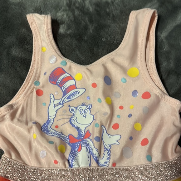 Dr Seuss the cat in the hat tulle dress size 2t - Picture 2 of 3